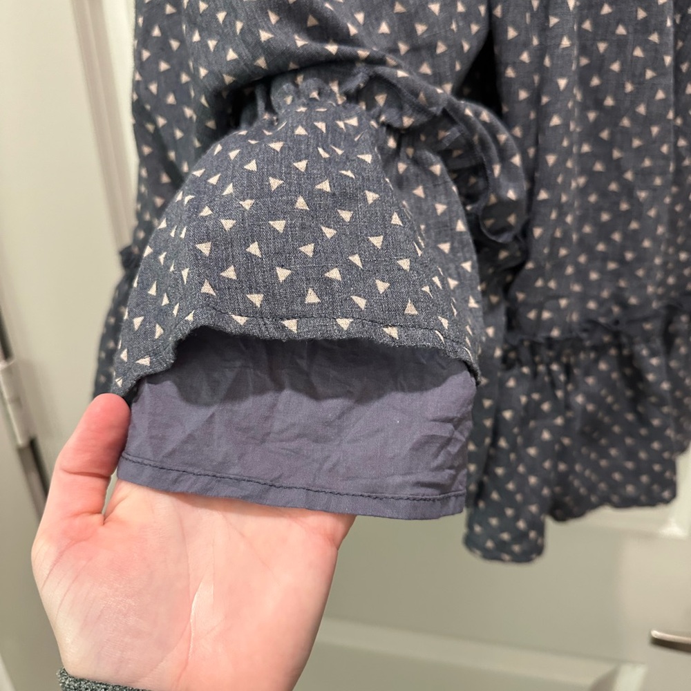 Hello Molly Blue Patterned Mini Dress - Picture 6 of 8